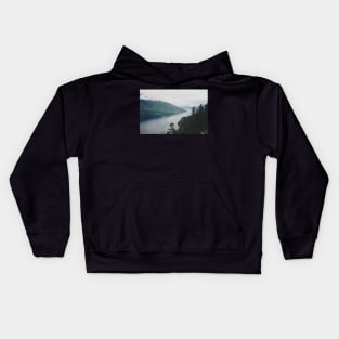 How placid is this lake? Kids Hoodie